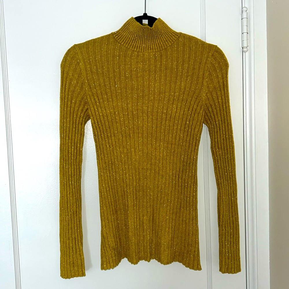 UO Una Sweater Chartreuse